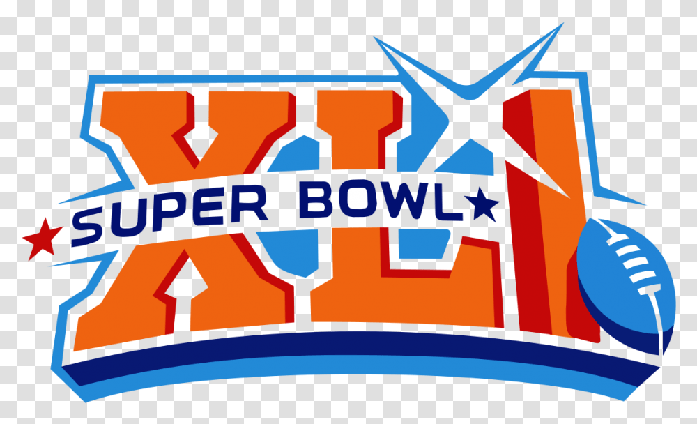 Super Bowl Xli Logo Colts Bears Super Bowl, Word, Lighting, Pac Man Transparent Png