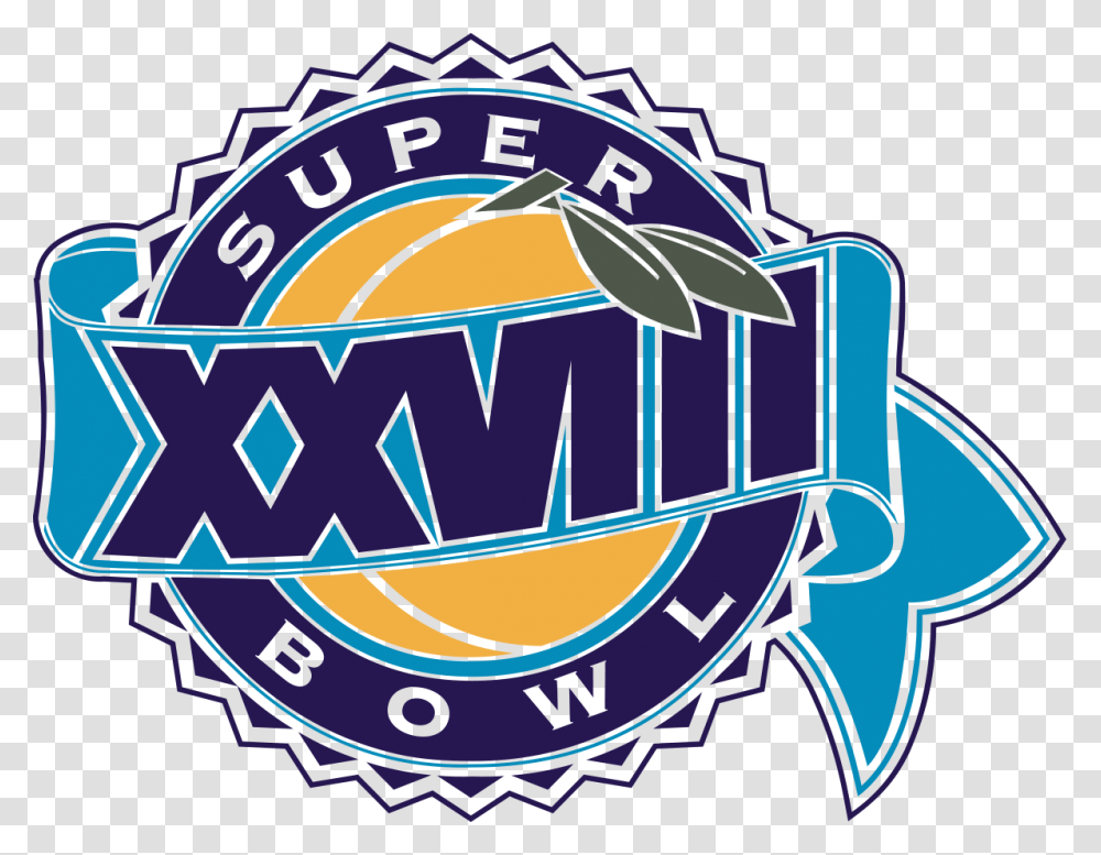 Super Bowl Xxviii, Logo, Trademark Transparent Png