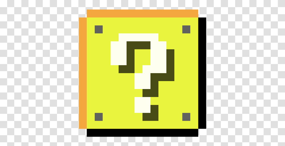 Super Bros Hd Mystery Mario Question Block, First Aid, Pac Man Transparent Png