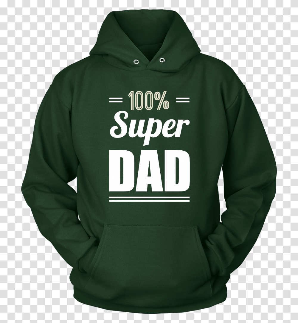 Super Dad Clipart Hoodie, Apparel, Sweatshirt, Sweater Transparent Png
