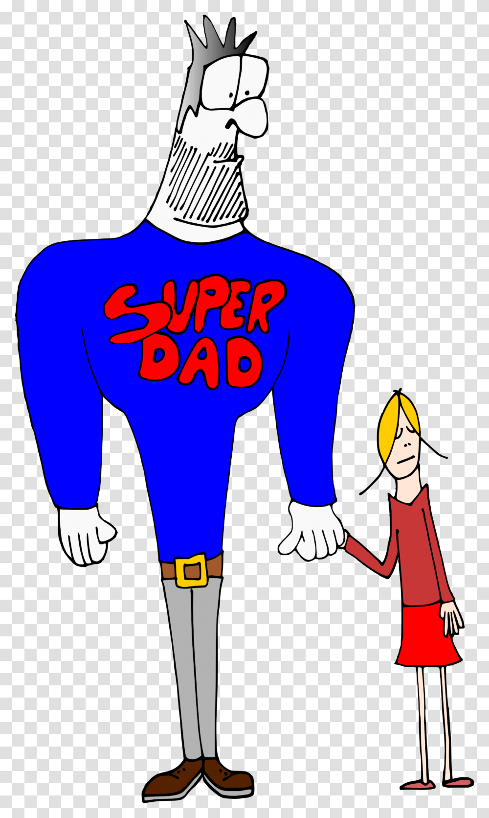 Super Dad Day Clip Art, Person, Hand Transparent Png