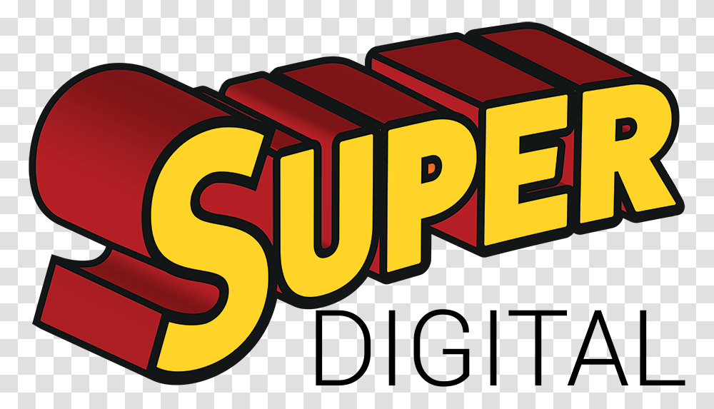 Super Digital Logo Thicker Font Dynamik Management Services Ltd, Word, Alphabet Transparent Png