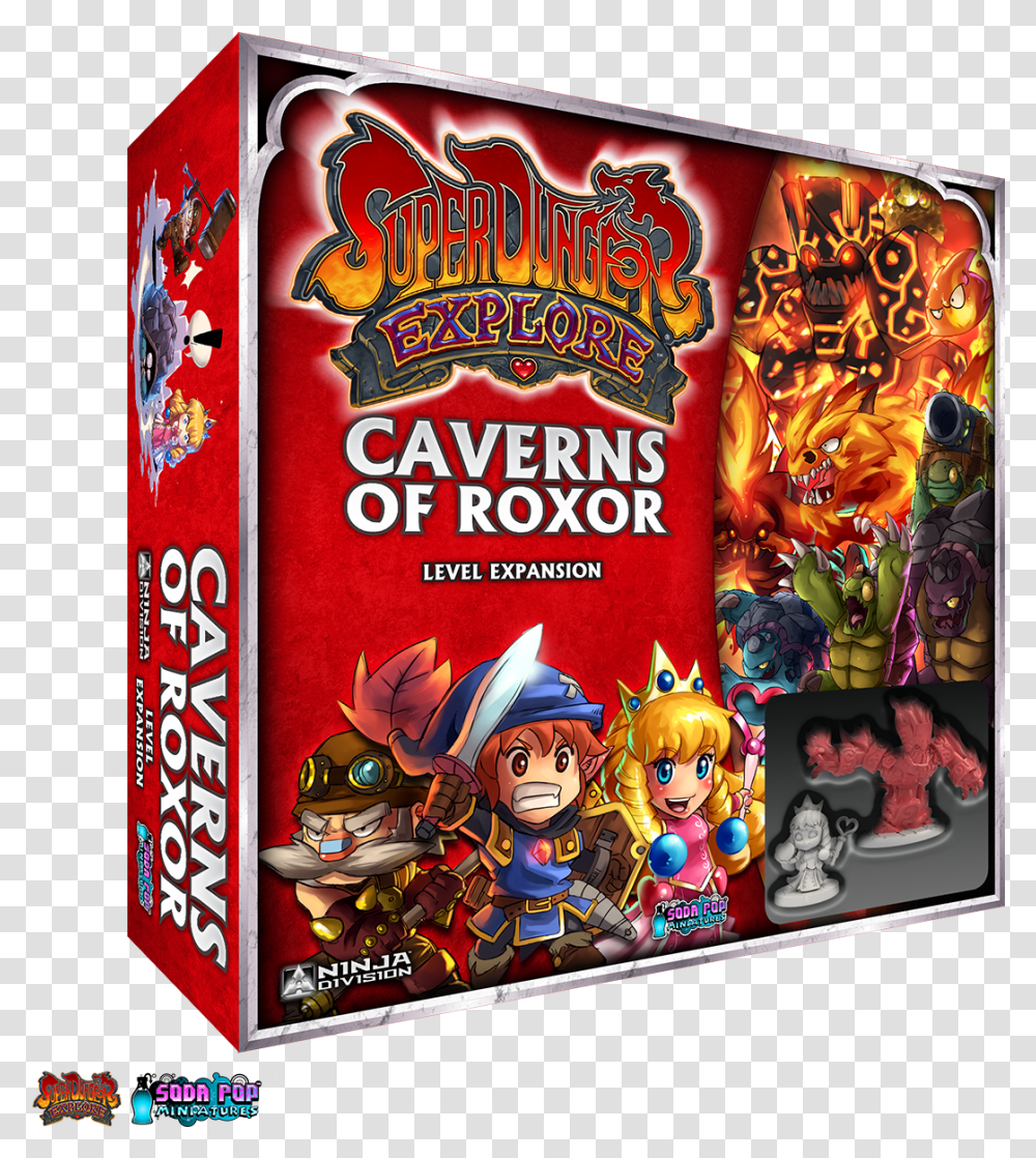 Super Dungeon Explore Caverns Of Roxor, Dvd, Disk, Crowd Transparent Png