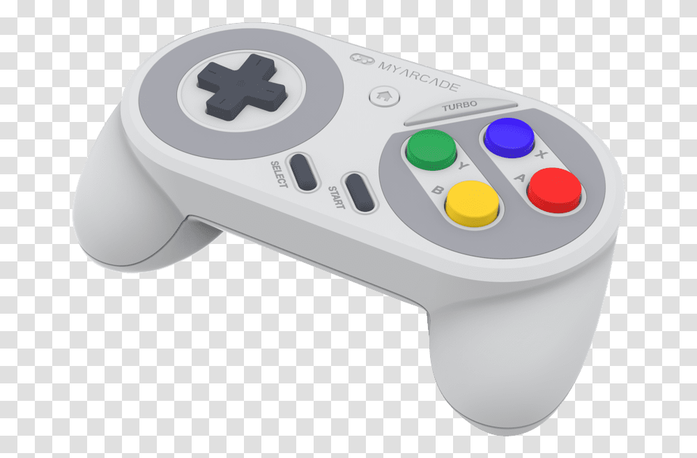 Super Gamepad Coming To Europe And Japan S Snes Classic, Electronics, Remote Control Transparent Png