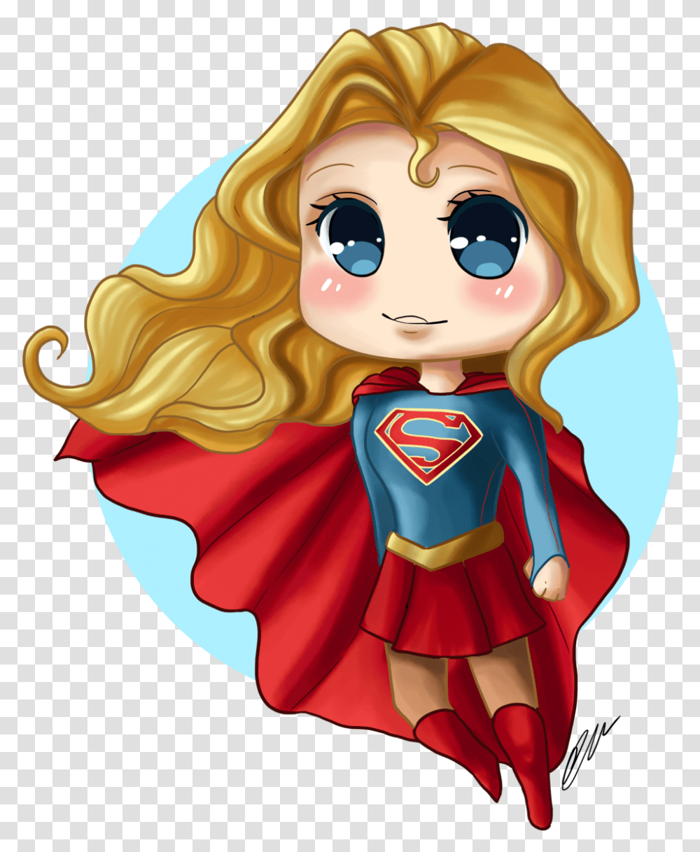 Super Girl Chibi, Doll, Toy, Costume Transparent Png