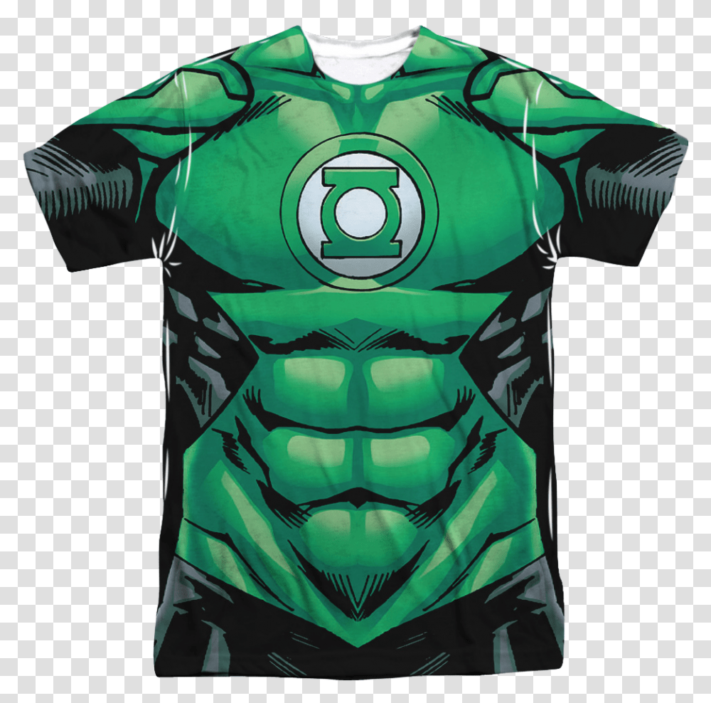 Super Green Lantern Dress, Clothing, Apparel, Shirt, Jersey Transparent Png