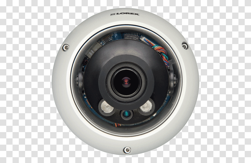 Super Hd Vandal Proof Outdoor Security Dome Camera Camera Lens, Electronics Transparent Png