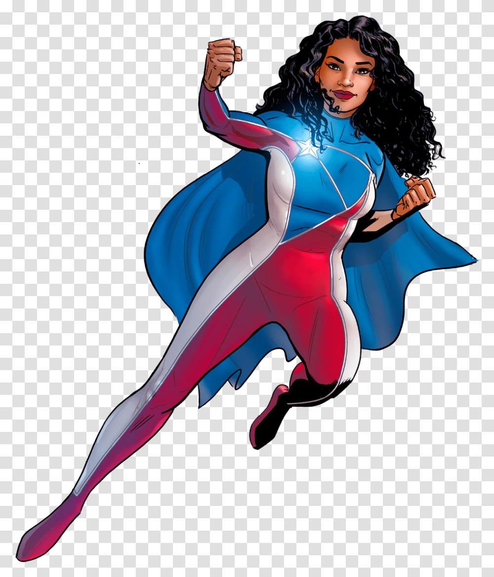 Super Hero Female Female Superhero Cartoon, Costume, Person, Performer Transparent Png