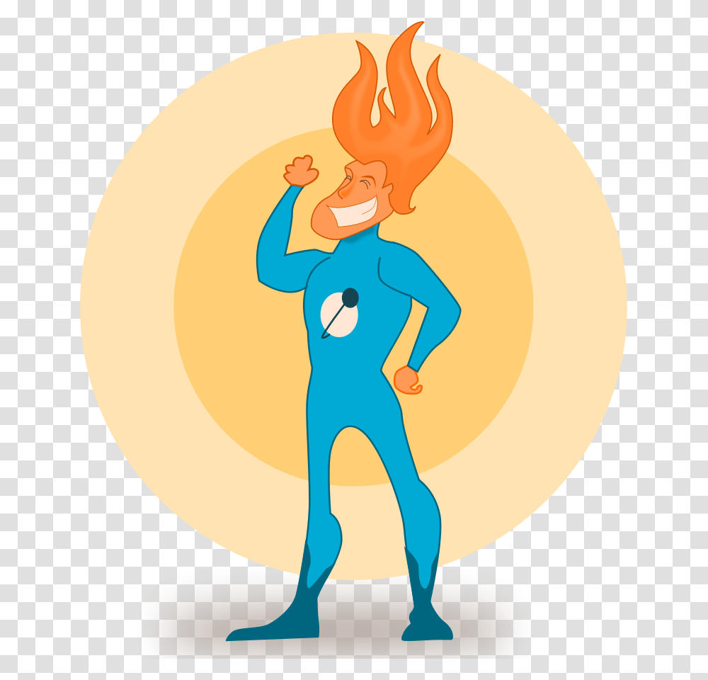 Super Hero Flame Clip Arts For Web, Sphere, Female, Standing, Face Transparent Png