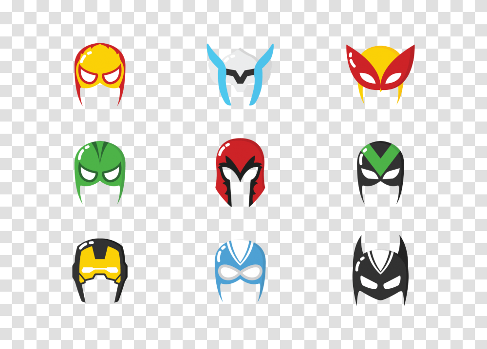 Super Hero Mask Vectors, Costume, Hand Transparent Png