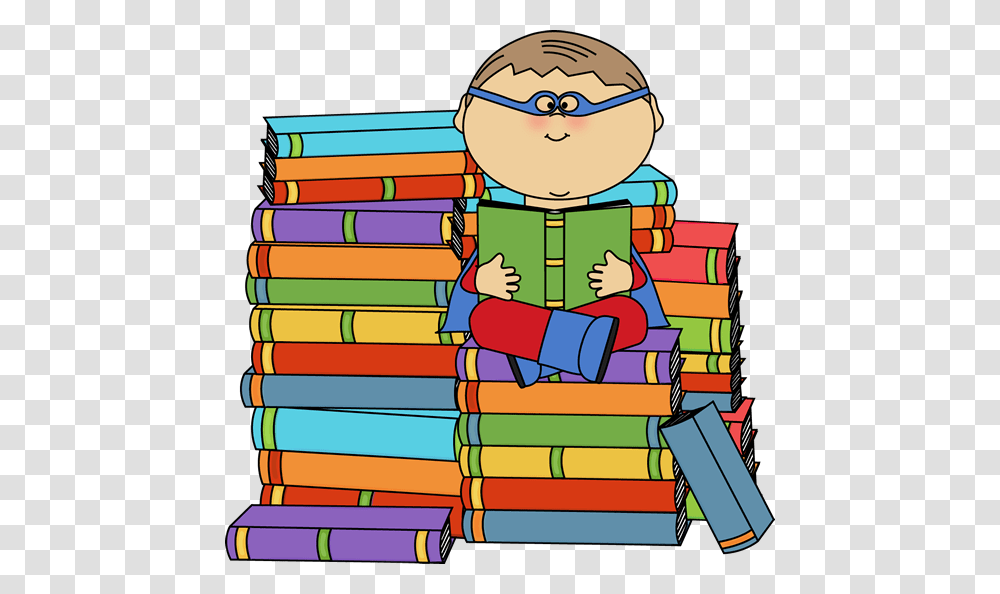 Super Hero Reading Boy Superhero Bookworm Clip Art Image, Lifejacket, Vest, Female Transparent Png