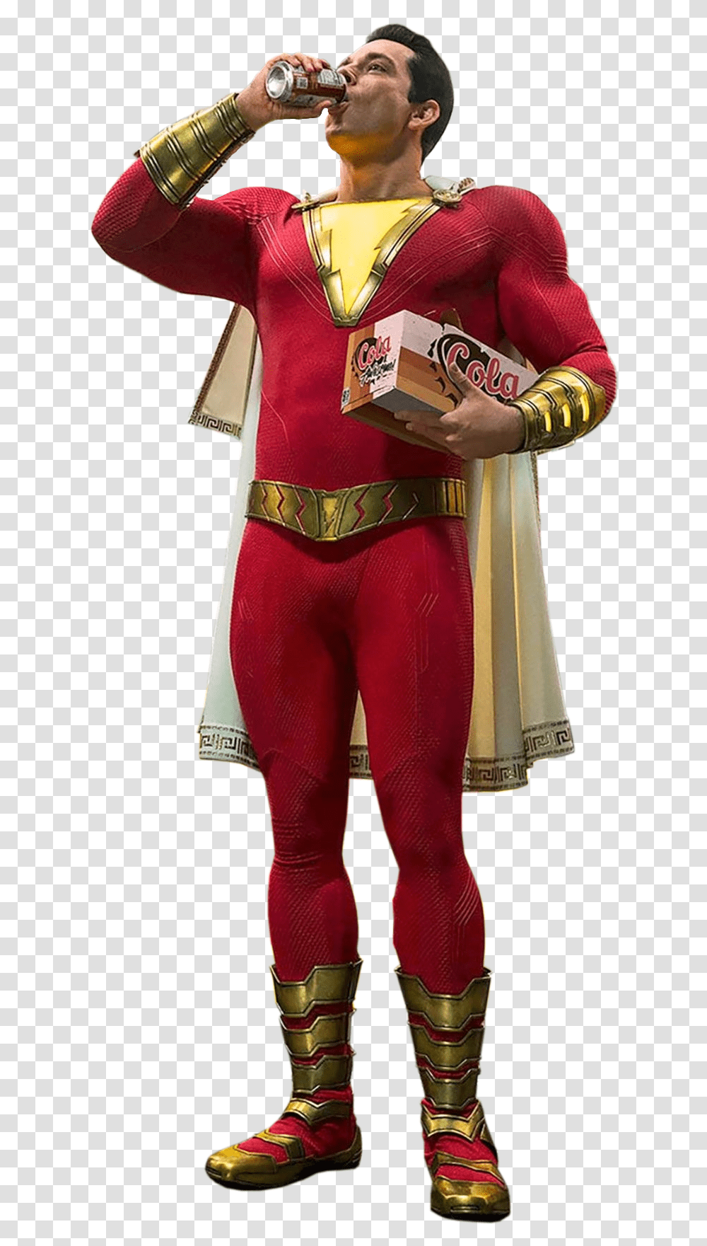 Super Hero Shazam, Costume, Pants, Person Transparent Png