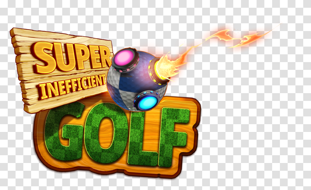 Super Inefficient Golf Logo, Text, Alphabet, Sphere, Photography Transparent Png