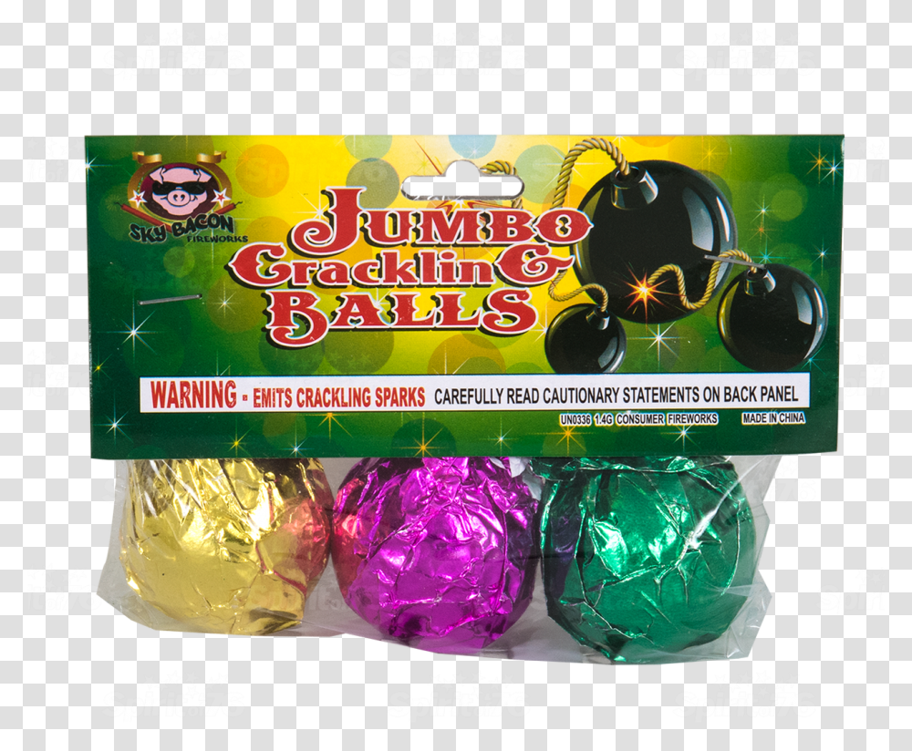 Super Jumbo Crackling Balls, Food, Candy, Sweets, Confectionery Transparent Png