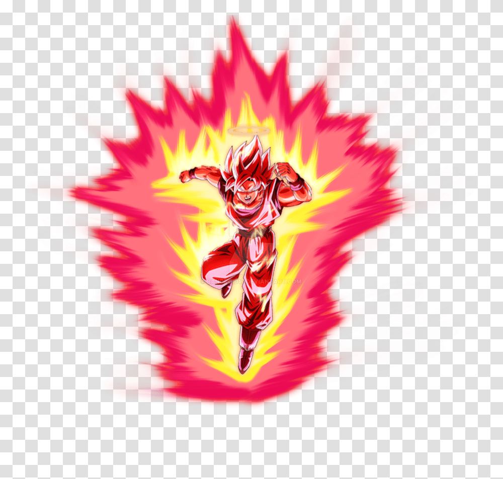 Super Kaioken Goku Aura Concept, Light, Flare, Flower, Plant Transparent Png