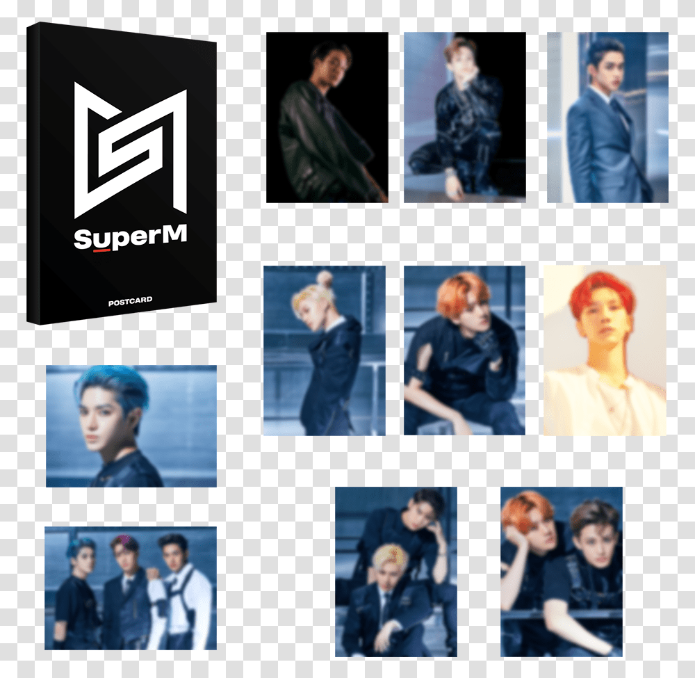 Super M Album Photo Cards, Person, Audience, Crowd, Head Transparent Png