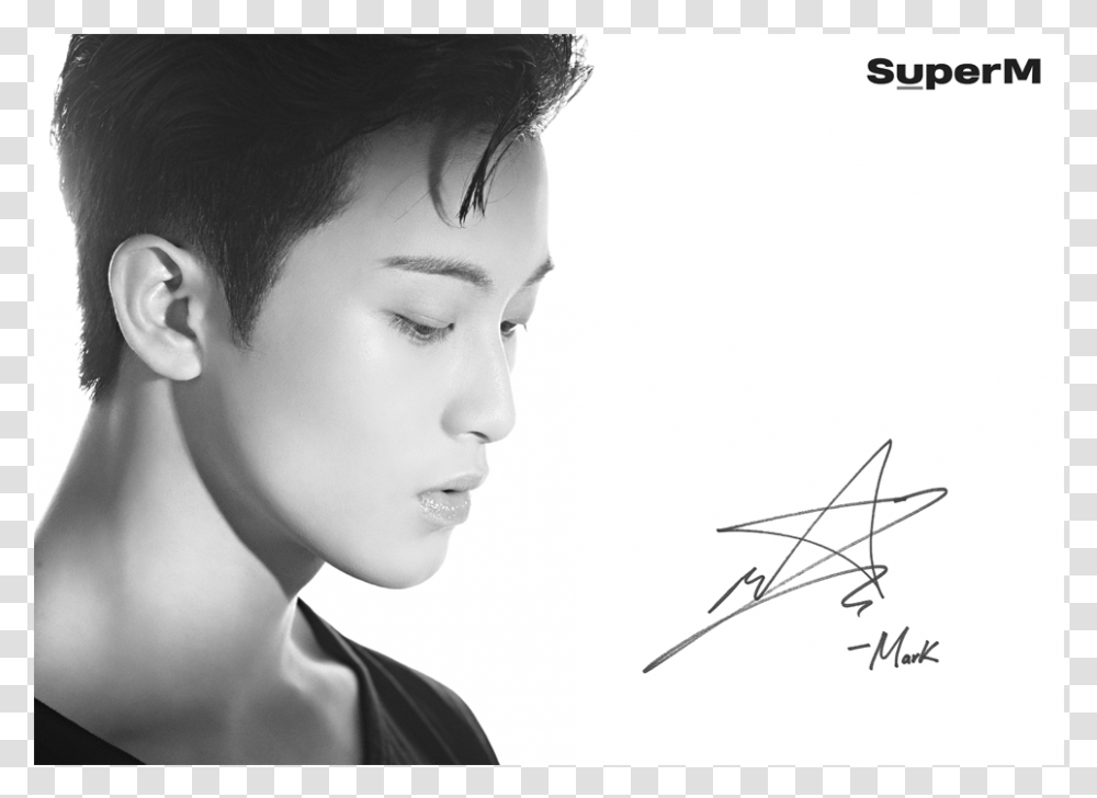 Super M Album Poster, Person, Human, Head Transparent Png
