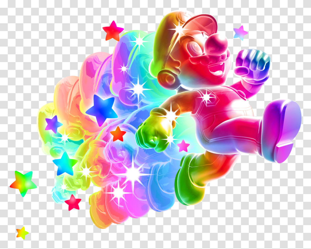 Super Mario 3d All Stars All Powerups And Transformations Mario Super 64 Rainbow Star, Graphics, Art, Pattern, Floral Design Transparent Png