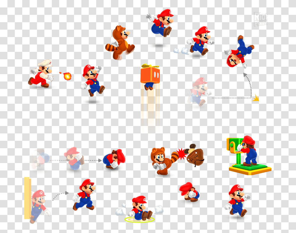 Super Mario 3d Land Art Transparent Png