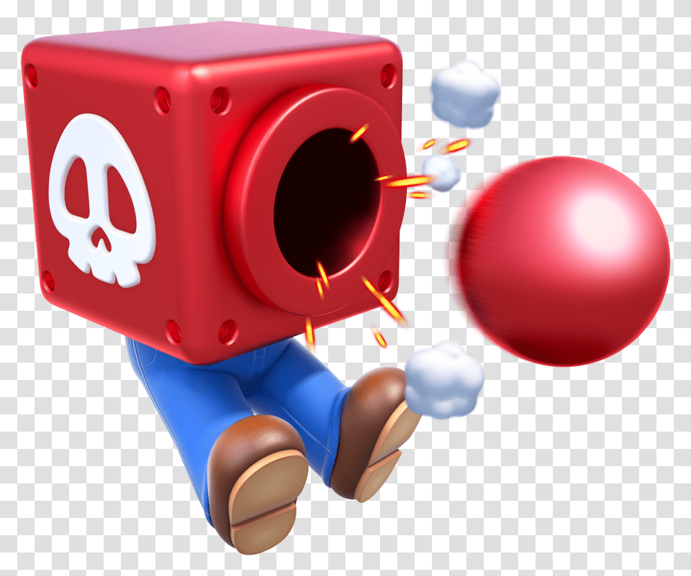 Super Mario 3d World Cannon Box Transparent Png