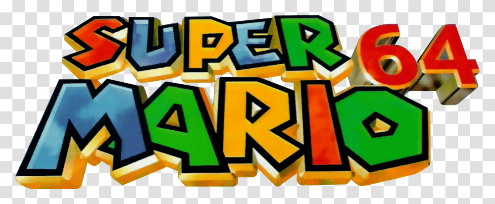 Super Mario 64 Ds, Graffiti, Alphabet Transparent Png