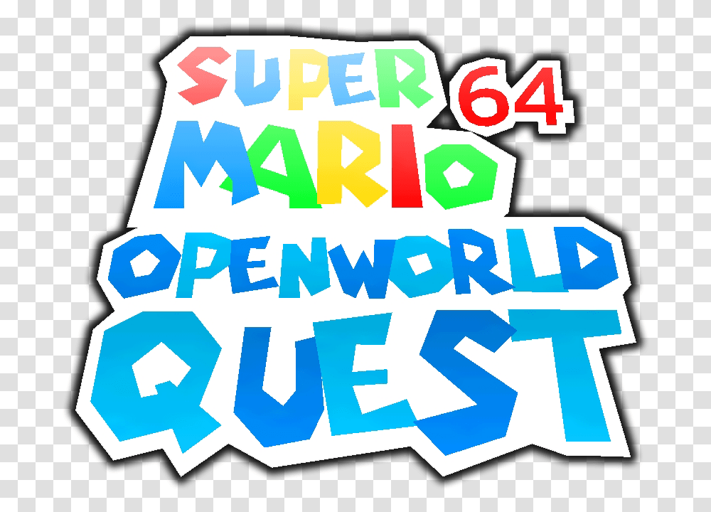 Super Mario 64 Hacks Wiki, Word, Alphabet, Poster Transparent Png