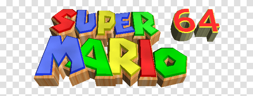 Super Mario 64 Logo 2 Image Super Mario 64 Logo, Text, Number, Symbol, Alphabet Transparent Png