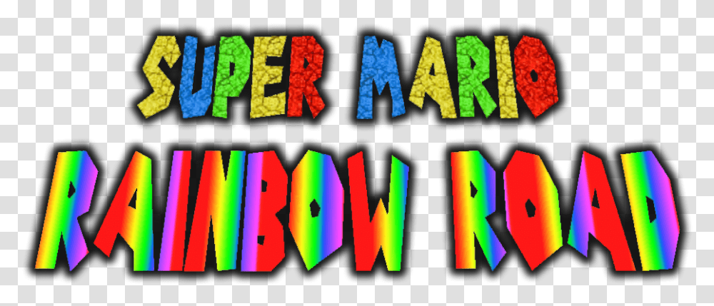 Super Mario 64 Mod Castle Courtyard Super Mario Rainbow Road Plus, Alphabet Transparent Png