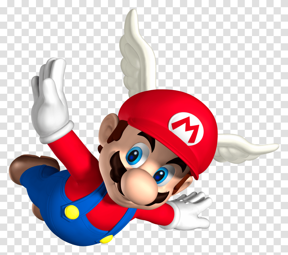 Super Mario 64 Wing Mario, Toy, Elf Transparent Png