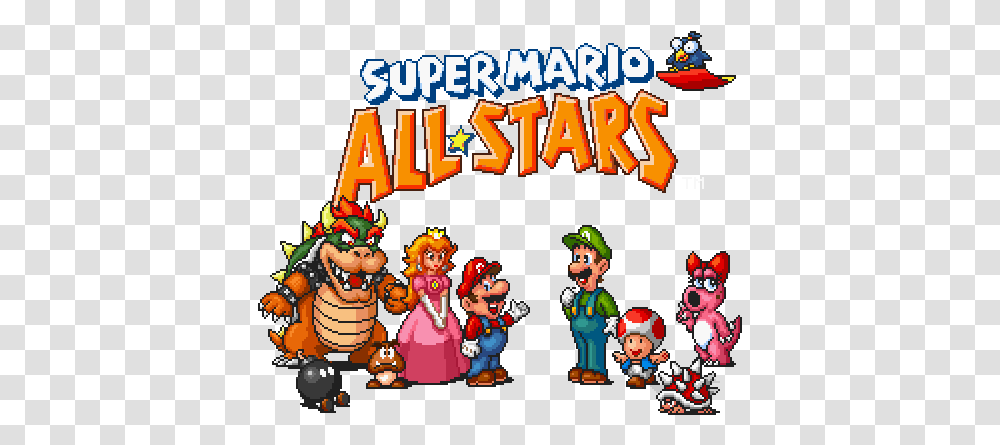 Super Mario All Super Mario All Stars Gif, Museum Transparent Png