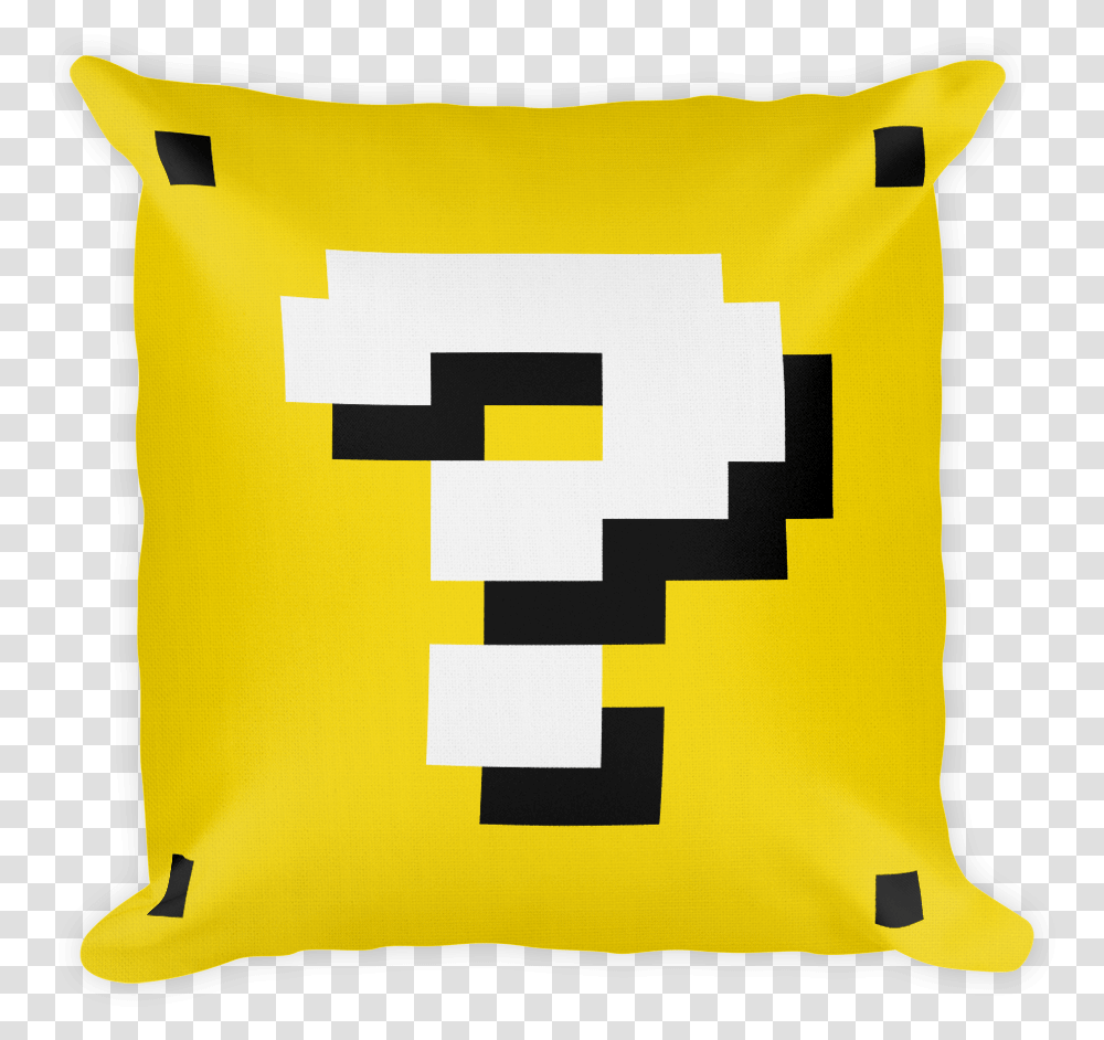 Super Mario Bros 3 Block Template Minecraft Pixel Art, Pillow, Cushion, First Aid Transparent Png