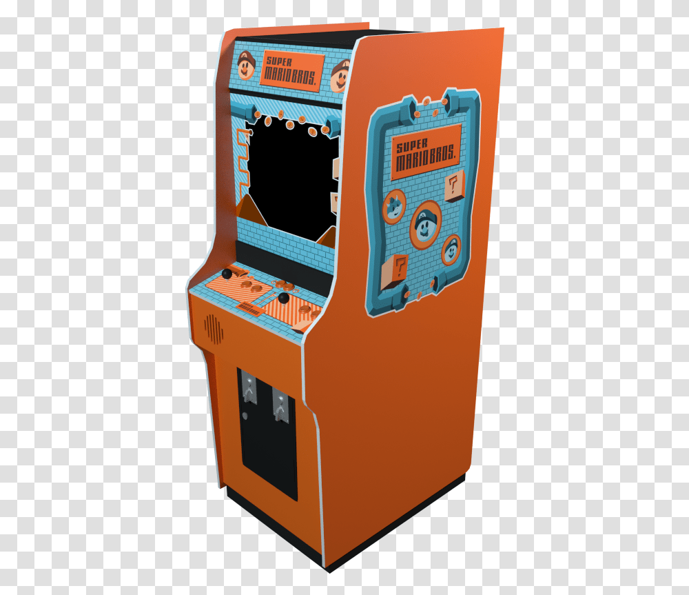 Super Mario Bros Cabinets, Arcade Game Machine Transparent Png