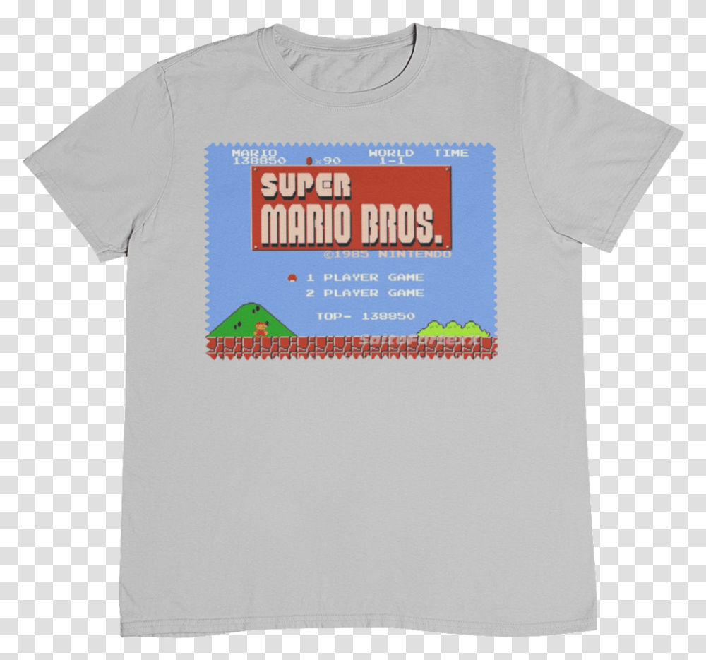 Super Mario Bros, Apparel, T-Shirt Transparent Png