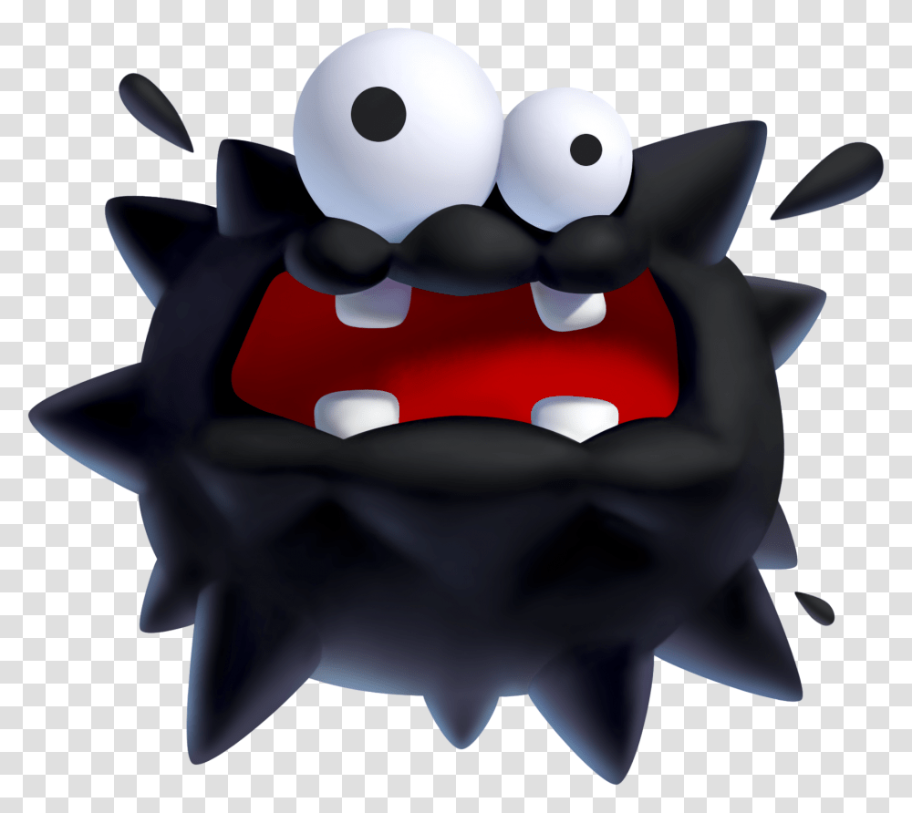 Super Mario Bros Fuzzy, Toy, Pac Man, Statue Transparent Png