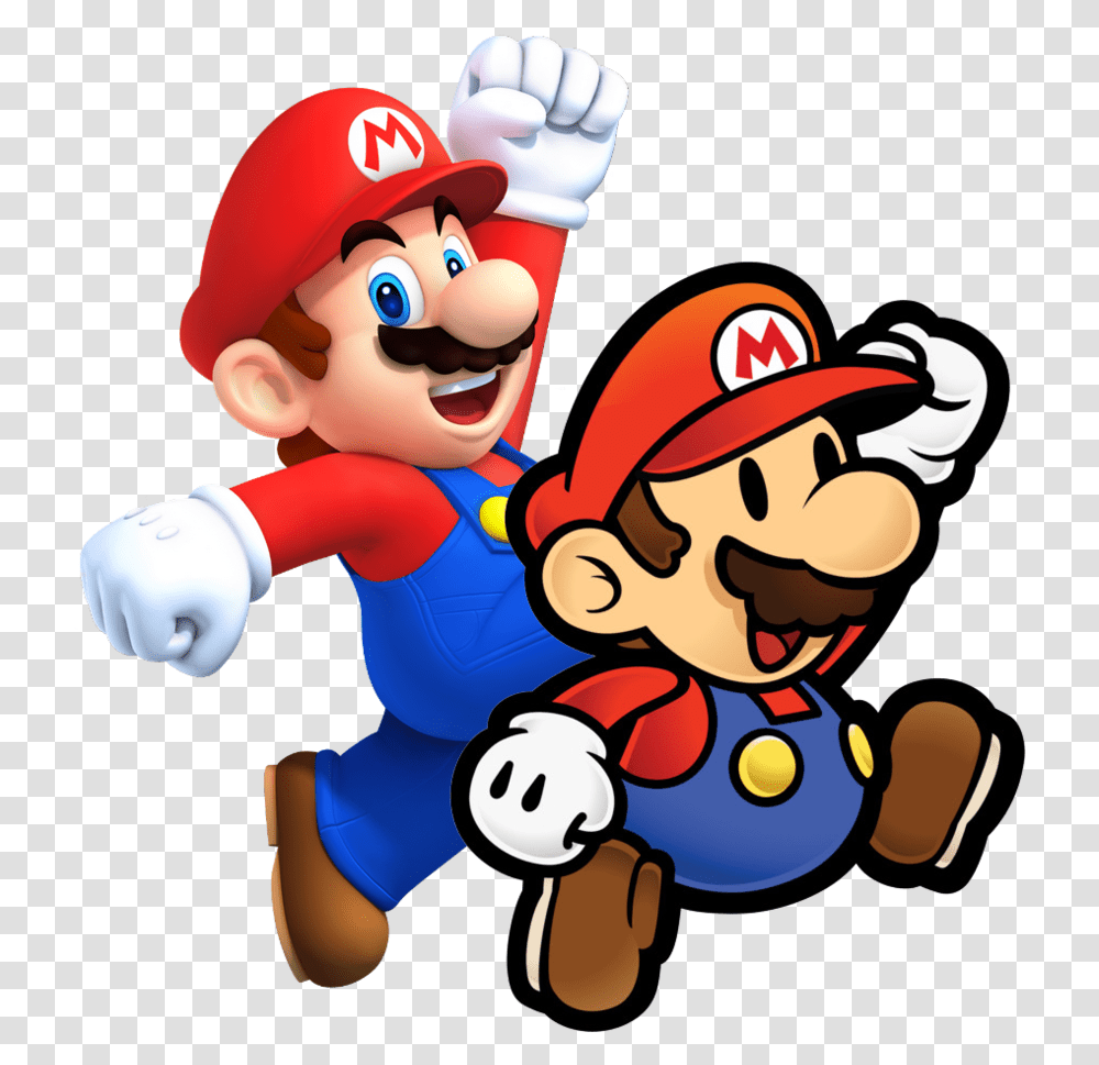 Super Mario Bros Hd Paper Mario, Person, Human Transparent Png