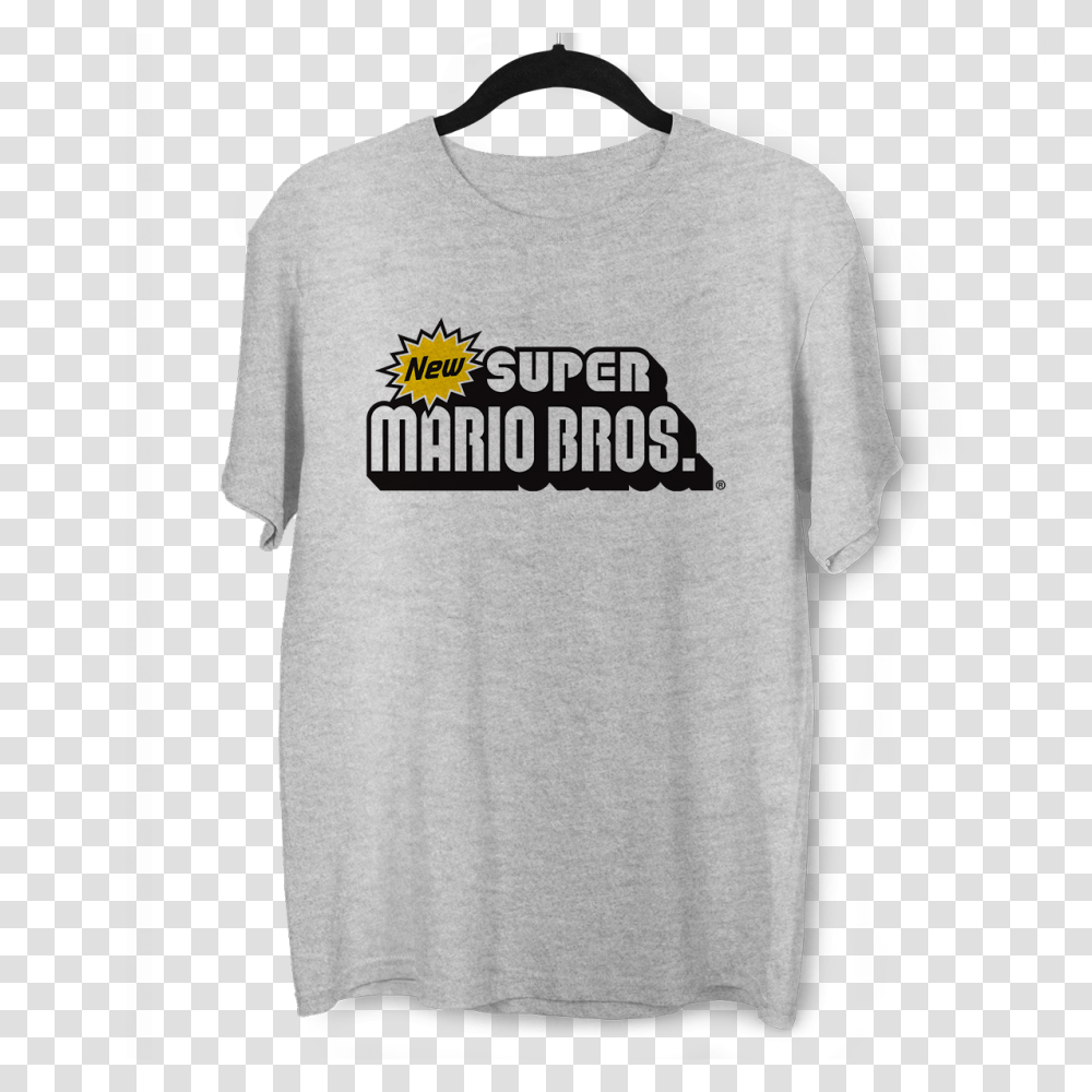 Super Mario Bros Logo T Sunflower, Clothing, Apparel, Sleeve, Long Sleeve Transparent Png