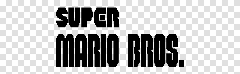 Super Mario Bros Title, Gray, World Of Warcraft Transparent Png