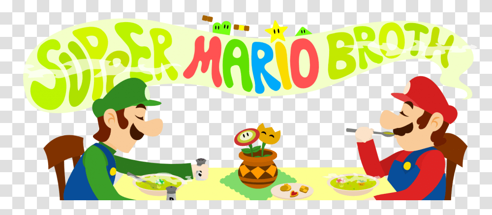 Super Mario Broth, Lunch, Meal, Food Transparent Png