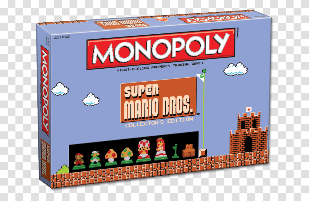 Super Mario Brothers Monopoly Transparent Png