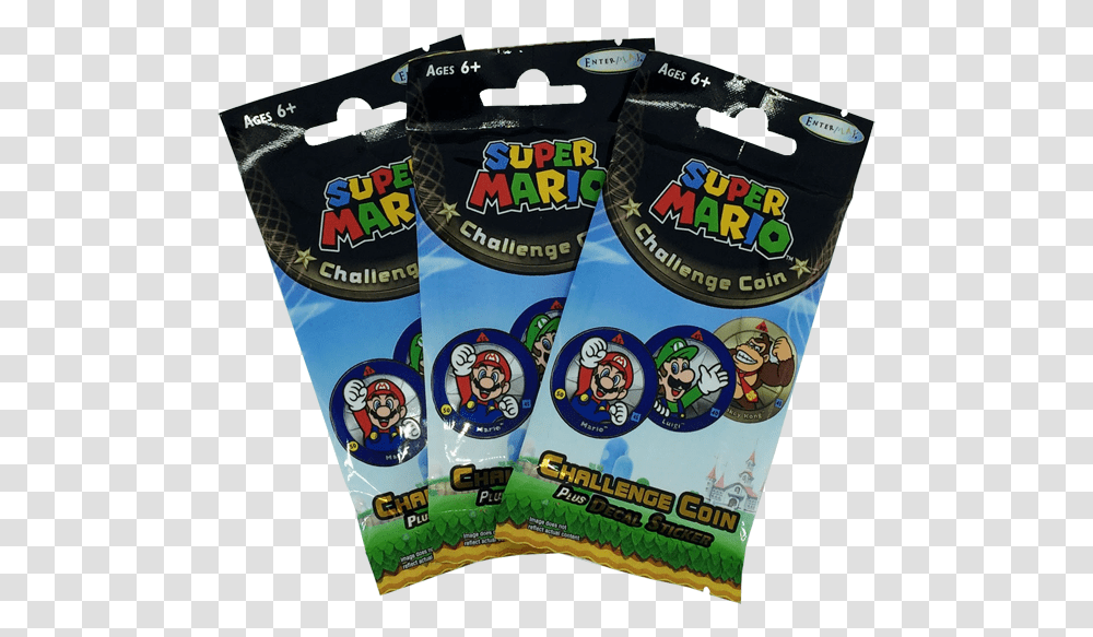 Super Mario Challenge Coi, Label, Logo Transparent Png