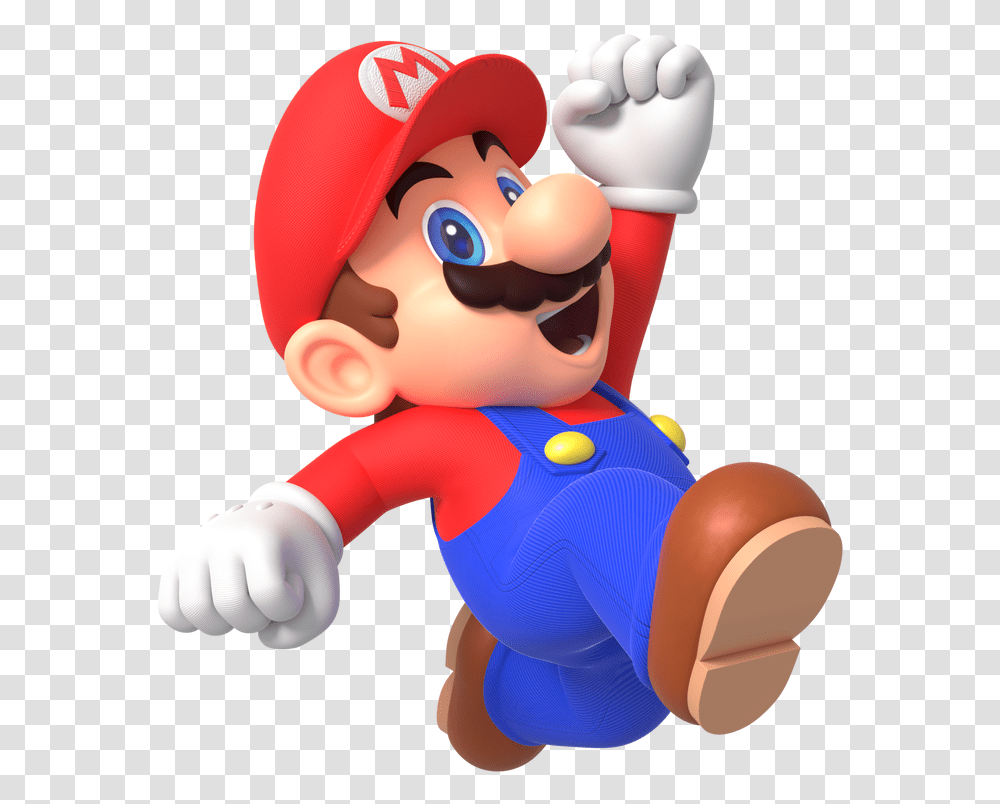Super Mario Characters Mario 64 Jumping, Toy Transparent Png