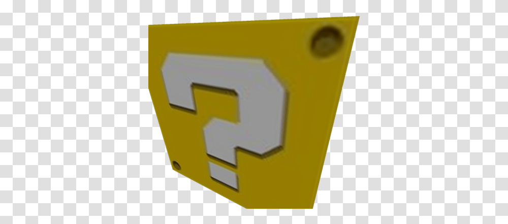 Super Mario Coin Block Roblox Plastic, Number, Symbol, Text, Alphabet Transparent Png
