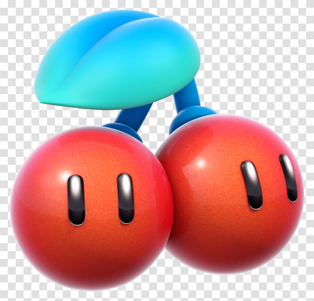 Super Mario Double Cherry, Ball, Sphere, Plant, Balloon Transparent Png