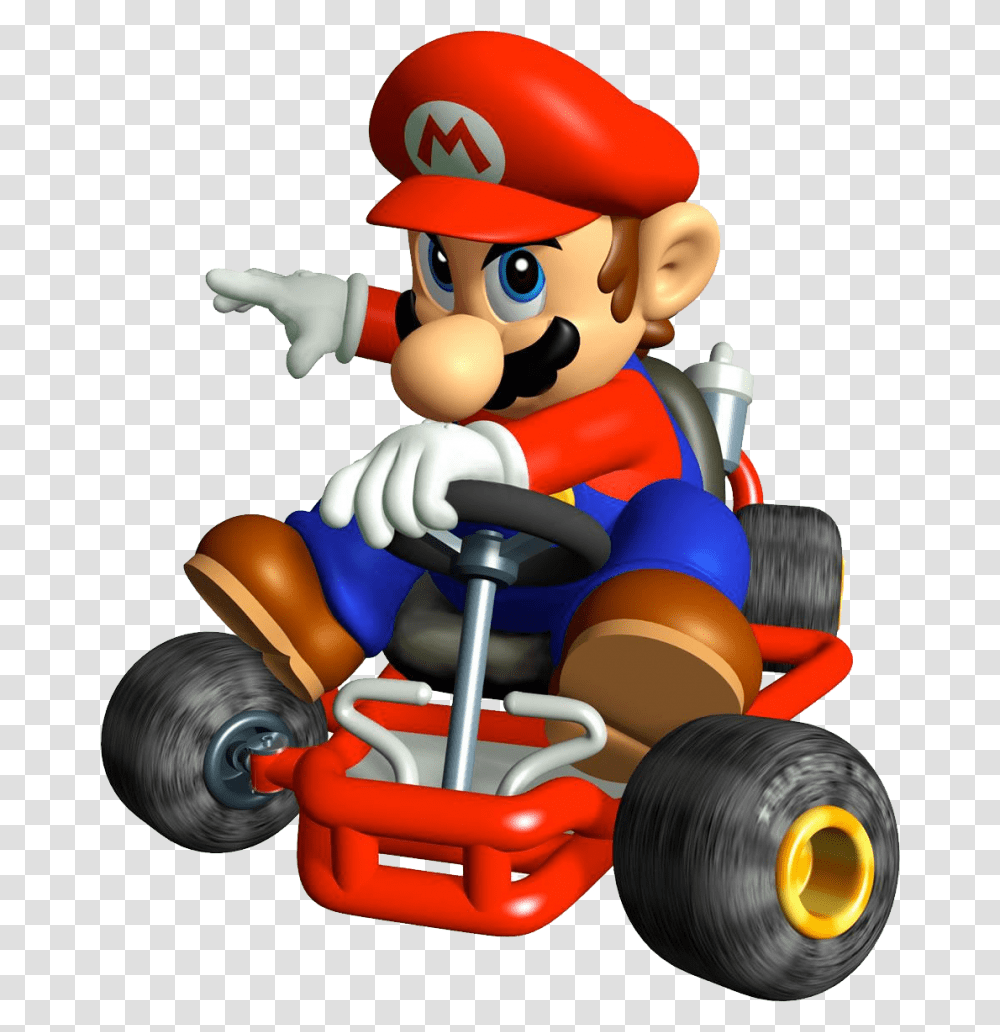 Super Mario Driving Image Mario Kart Super Circuit Mario, Toy, Vehicle, Transportation Transparent Png