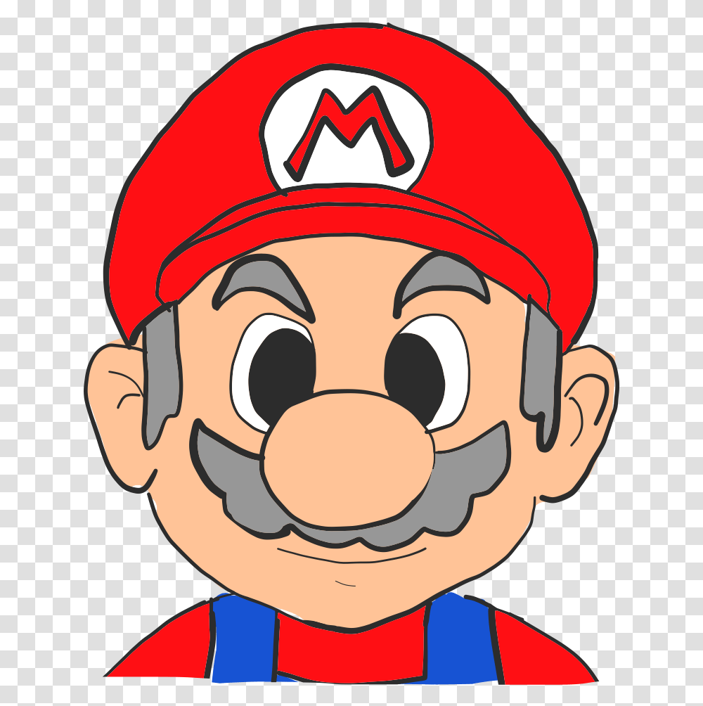 Super Mario, Face, Plant, Performer, Food Transparent Png