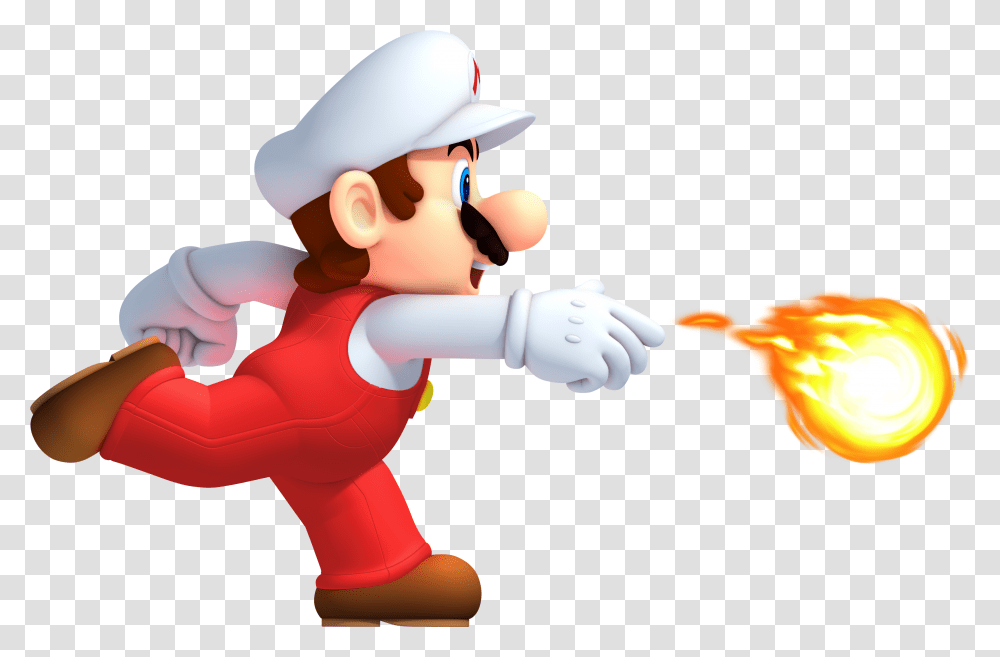 Super Mario Fire Image New Super Mario Bros Fire Mario, Toy, Water Gun, Graphics, Art Transparent Png