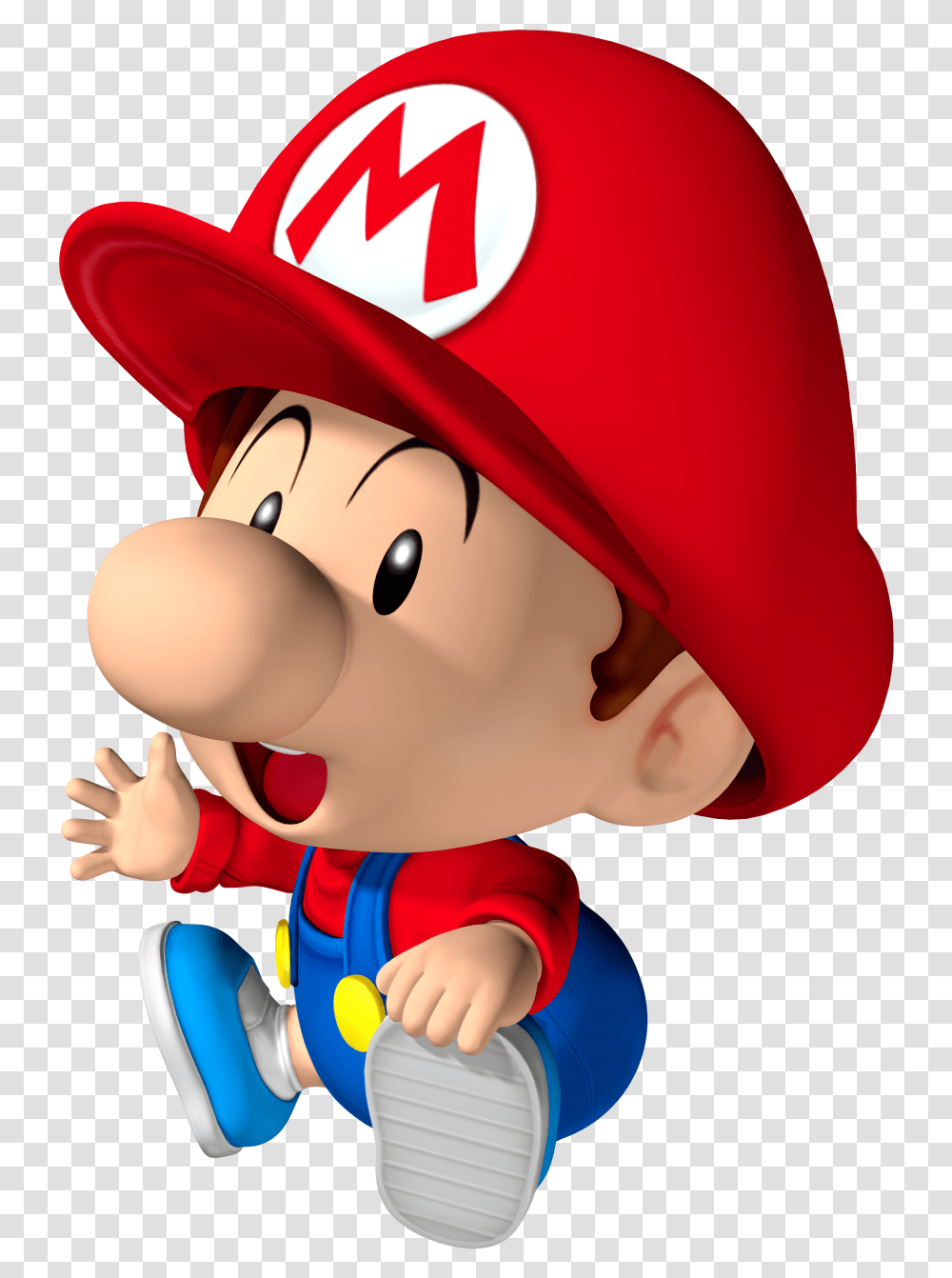 Super Mario Flying Image Baby Mario, Apparel, Toy, Portrait Transparent Png