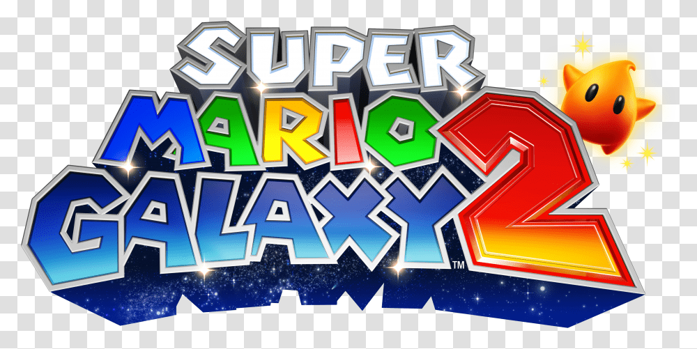 Super Mario Galaxy 2 Logo Transparent Png