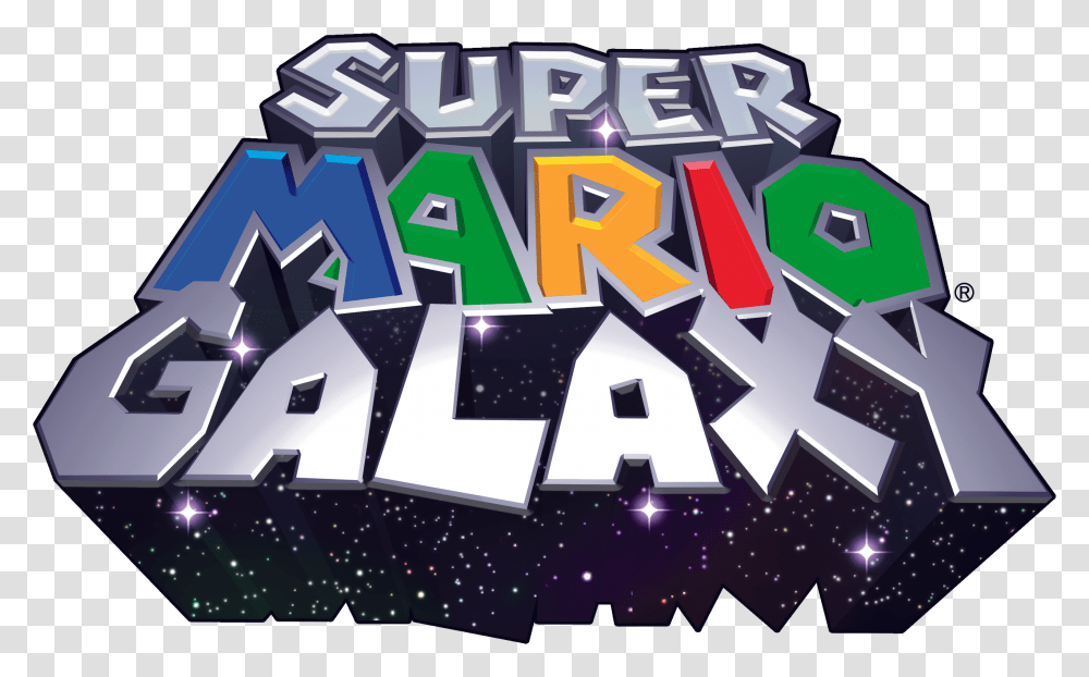 Super Mario Galaxy Logo Transparent Png