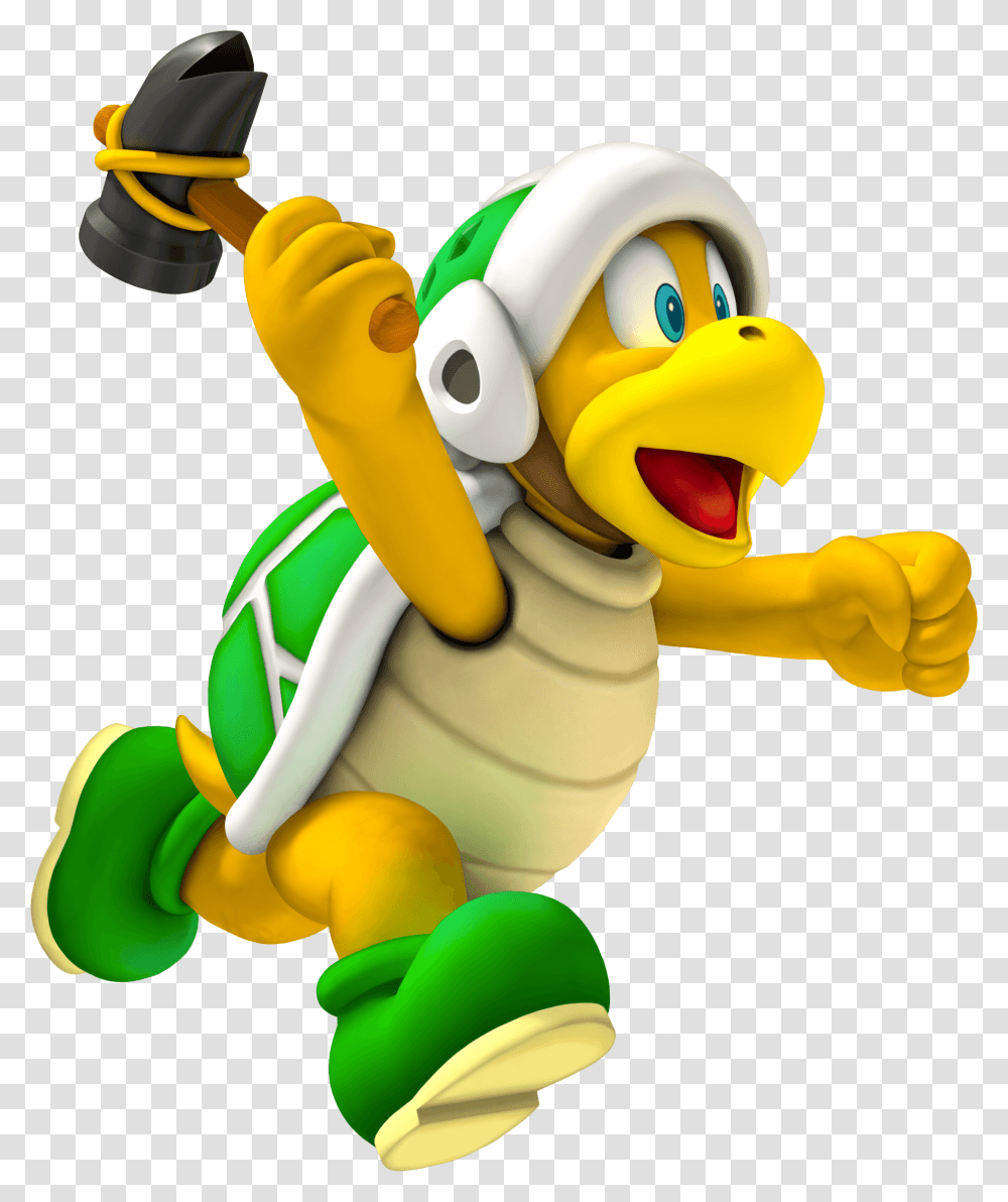 Super Mario Hammer Bro, Toy, Mascot Transparent Png